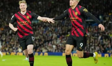 হালান্ডের জোড়া গোলে ম্যানচেস্টার সিটির জয়