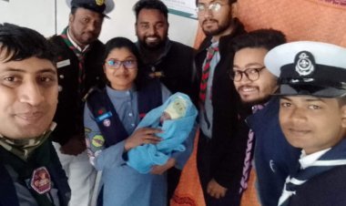 মেট্রোরেল স্টেশনে নারীর সন্তান প্রসব