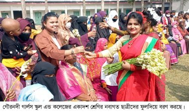 গৌরনদীতে নবীনবরণ ও মা সমাবেশে ব্যতিক্রম অনুষ্ঠান