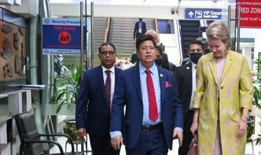 কক্সবাজারের রোহিঙ্গা ক্যাম্প পরিদর্শনে বেলজিয়ামের রানি