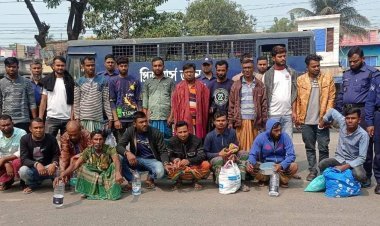 বেনাপোলে সাজাপ্রাপ্ত পলাতক ২১ আসামি গ্রেফতার