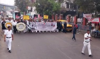 কলকাতায় বাংলাদেশ উপ-দূতাবাসের উদ্যোগে প্রভাতফেরি