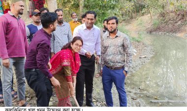 কালকিনিতে দুই কিলোমিটার খাল খনন উদ্বোধন