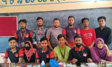 গৌরনদীতে মাতৃভাষা দিবস উপলক্ষে  স্বেচ্ছাসেবী সংগঠন টিএসএস এর বিনামূল্যে রক্তের গ্রুপ নির্ণয়