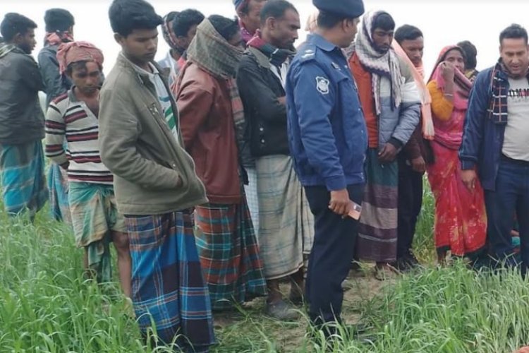 গমখেতে পাওয়া গেল তরুণীর মরদেহ