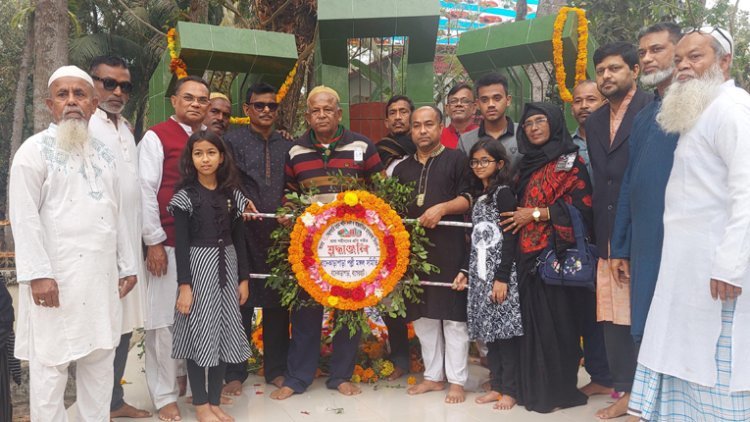 বাগেরহাটের এক গ্রামে ৭ ভাষাসৈনিক স্মরণে নানা আয়োজন