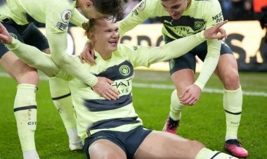 হালান্ডের গোলে দারুণ জয় ম্যান সিটির