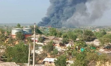 রোহিঙ্গা ক্যাম্পে ভয়াবহ আগুনের ঘটনায় মামলা