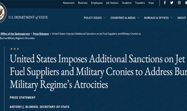 মিয়ানমারের ওপর আবারও মার্কিন নিষেধাজ্ঞা