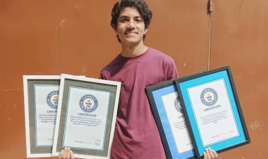 ১ মিনিটে মাটিতে না ফেলে ২১২ বার ফুটবলে টাচ; গিনেস বুকে আয়মান