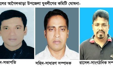 আগৈলঝাড়া উপজেলা যুবলীগের কমিটি ঘোষণা