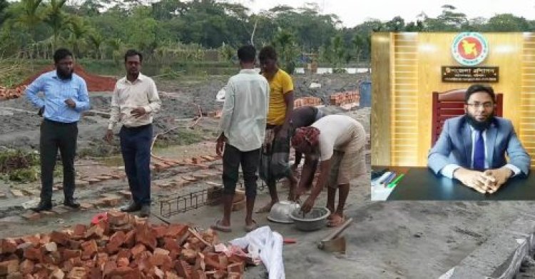 আগৈলঝাড়ায় কোটি টাকার খাস জমি উদ্ধার করলেন ইউএনও সাখাওয়াত হোসেন