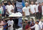 গৌরনদীতে স্বেচ্ছাসেবী সংগঠন ইউনিটি ইয়ুথ এ্যাসোসিয়েশনের উদ্যোগে ইফতার বিতরণ