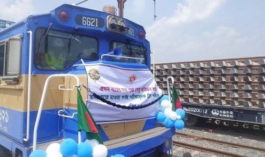 পদ্মা সেতুতে পরীক্ষামূলক ট্রেন চলাচল উদ্বোধন