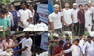 গৌরনদীতে স্বেচ্ছাসেবী সংগঠন ইউনিটি ইয়ুথ এ্যাসোসিয়েশনের উদ্যোগে ইফতার বিতরণ