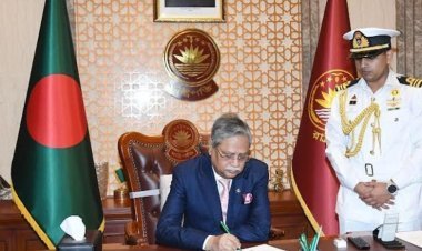 রাষ্ট্রপতি সাহাবুদ্দিনকে বিশ্বনেতাদের অভিনন্দন