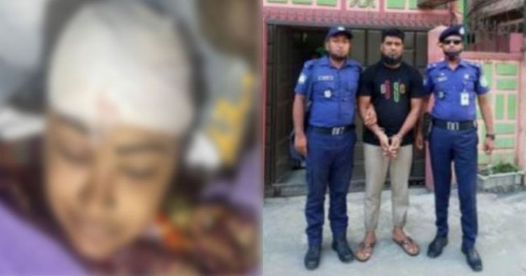 গৃহবধূ হত্যা মামলায় পুলিশের এএসআই গ্রেফতার