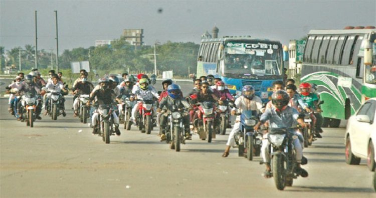 ঈদে মহাসড়কে চলবে মোটরসাইকেল