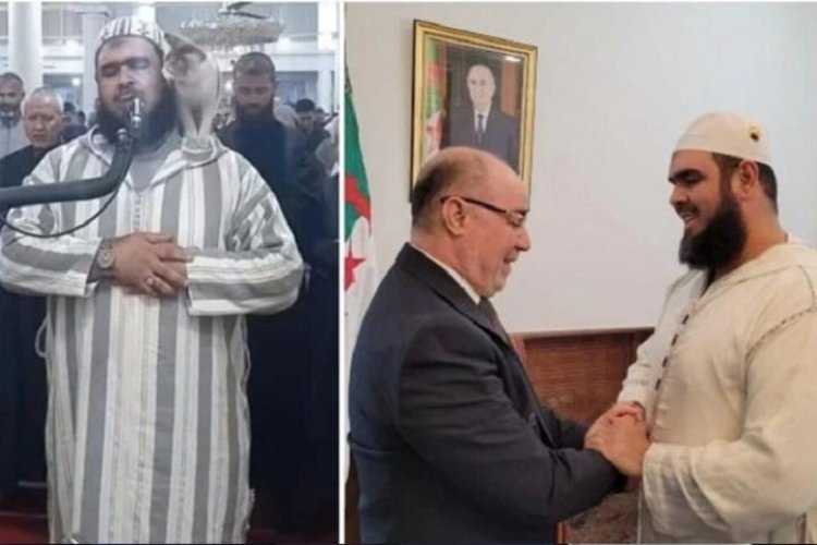 কাঁধে বিড়াল ওঠা সেই ইমামকে রাষ্ট্রীয় সংবর্ধনা