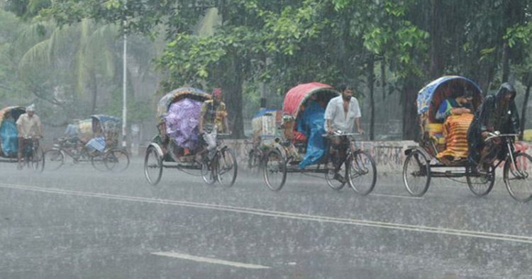 তিন বিভাগে বৃষ্টির পূর্বাভাস