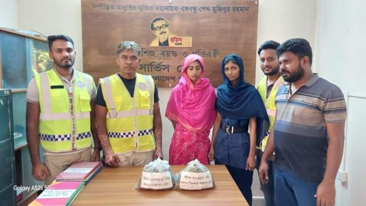 বানারীপাড়ায় গাঁজাসহ নারী   মাদক কারবারি গ্রেফতার