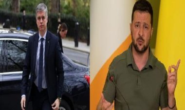 প্রকাশ্য সমালোচনা করায় যুক্তরাজ্যের রাষ্ট্রদূতকে বরখাস্ত করলেন জেলেনস্কি