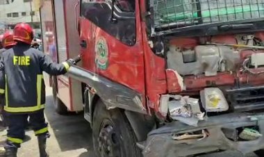 ফতুল্লায় আগুন নেভাতে যাওয়ার পথে ফায়ার সার্ভিসের চালকসহ নিহত ২