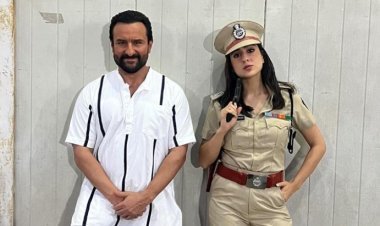 প্রথমবার একসঙ্গে সারা ও সাইফ, মেয়ে পুলিশ আর বাবা আসামি!