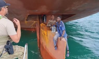 জাহাজের হালে চড়ে আটলান্টিক পাড়ি, ১৪ দিন পর উদ্ধার ৪ নাইজেরীয়