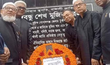 বানারীপাড়ায় বিনম্র শ্রদ্ধায় জাতীয় শোক দিবস পালন