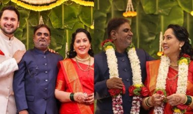 মায়ের দ্বিতীয় বিয়ে দিলেন সিদ্ধার্থ