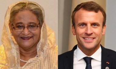 মাক্রোঁকে দিল্লি থেকে ঢাকায় নিয়ে আসতে পারেন প্রধানমন্ত্রী