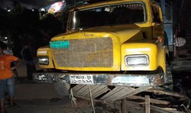 রামপুরায় ট্রাকের ধাক্কায় নিহত ১, আহত ৫