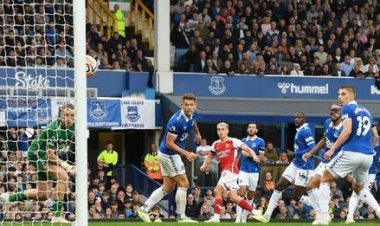 এভারটনের বিপক্ষে আর্সেনালের কষ্টার্জিত জয়