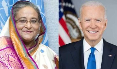 বাইডেনের ডিনার পার্টিতে শেখ হাসিনার নিমন্ত্রণ, গলতে শুরু করেছে সম্পর্কের বরফ