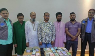 উত্তরায় মানি এক্সচেঞ্জে অভিযান, ৫ জন গ্রেফতার
