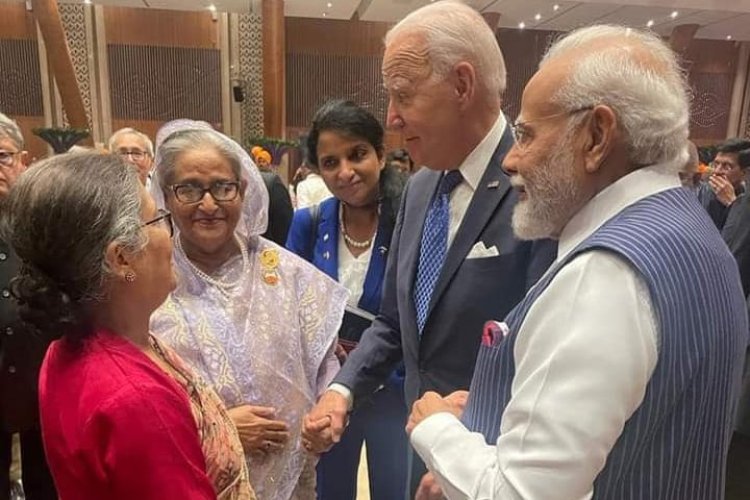 ‘প্রধানমন্ত্রীকে বিশ্বনেতাদের সঙ্গে দেখা করতে উৎসাহিত করেছেন মোদি’