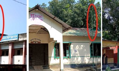 রাষ্ট্রীয় শোক পালনে সরকারি প্রজ্ঞাপন জারি করলেও আগৈলঝাড়ায় উত্তোলন করা হয়নি জাতীয় পতাকা