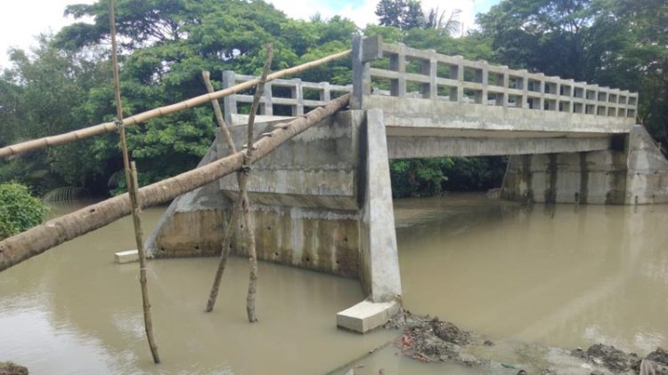 সেতুতে উঠতে হয় সাঁকো বেয়ে